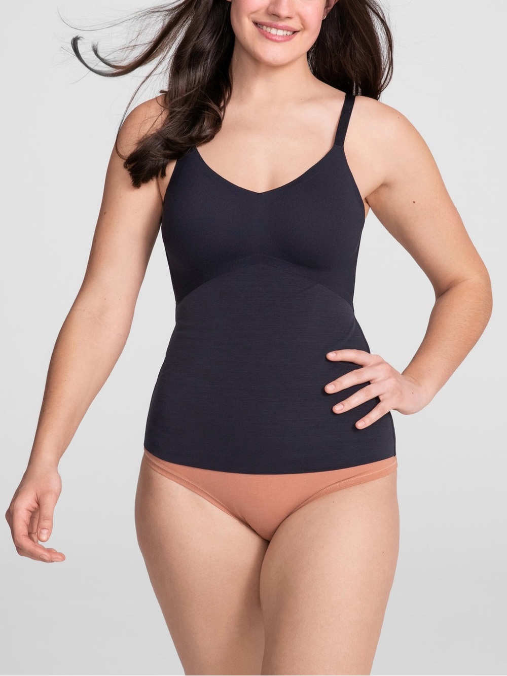 NWT Honeylove LiftWear Cami Shaper Tank Black Size L